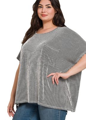 The Cannan Corded Top