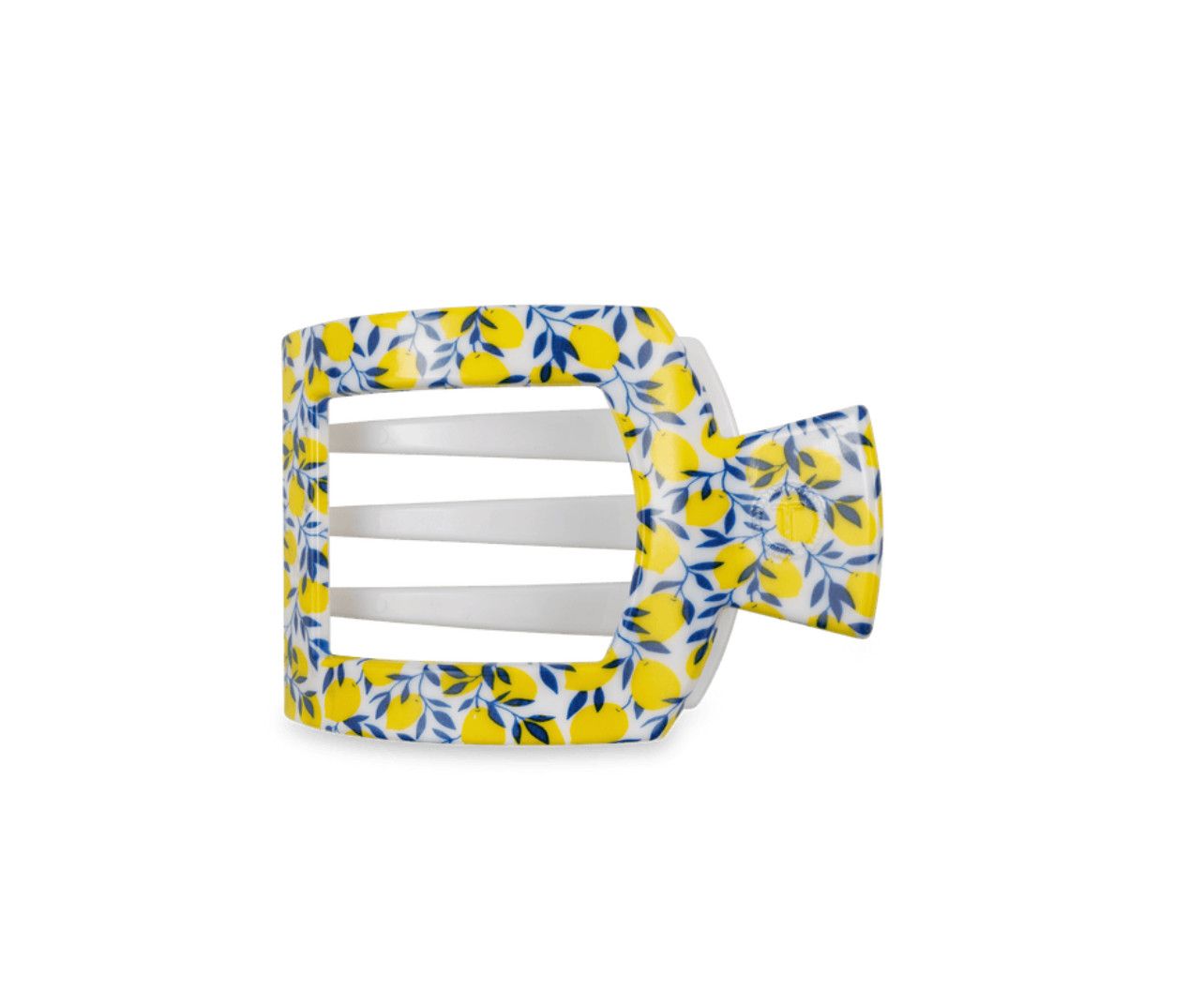 Teleties™ Flat Square Hair Clip | Limoncello, Size: Small