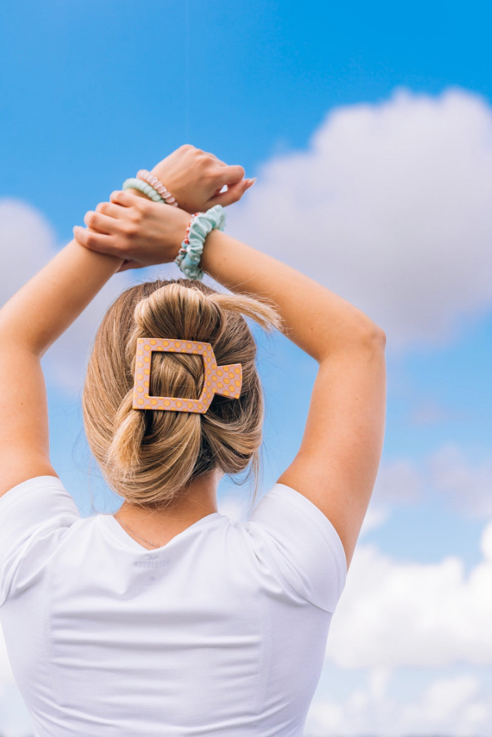 Teleties™ Flat Square Hair Clip | Sunny Days Ahead