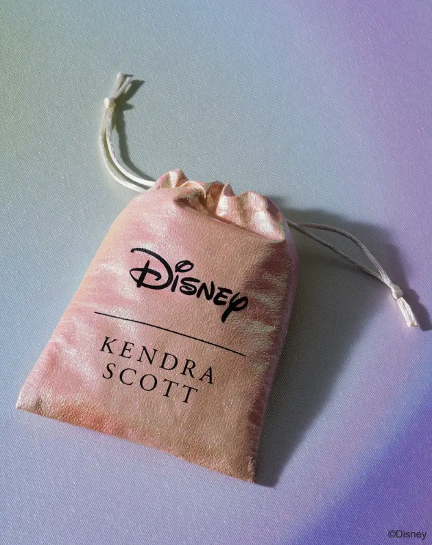 Disney x Kendra Scott | Mickey Minnie Mouse Hoop Gold White Crystal