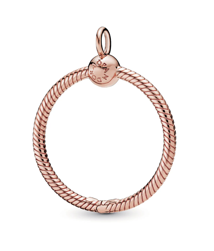 PANDORA™ Moments Medium Charm Holder Pendant Rose Gold