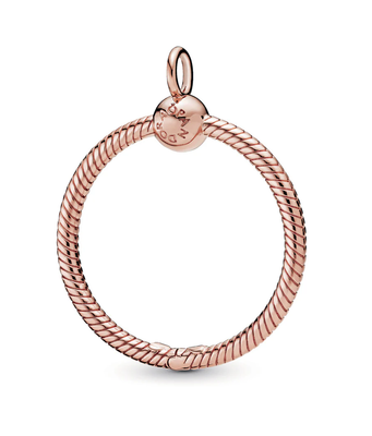 PANDORA™ Moments Medium Charm Holder Pendant Rose Gold