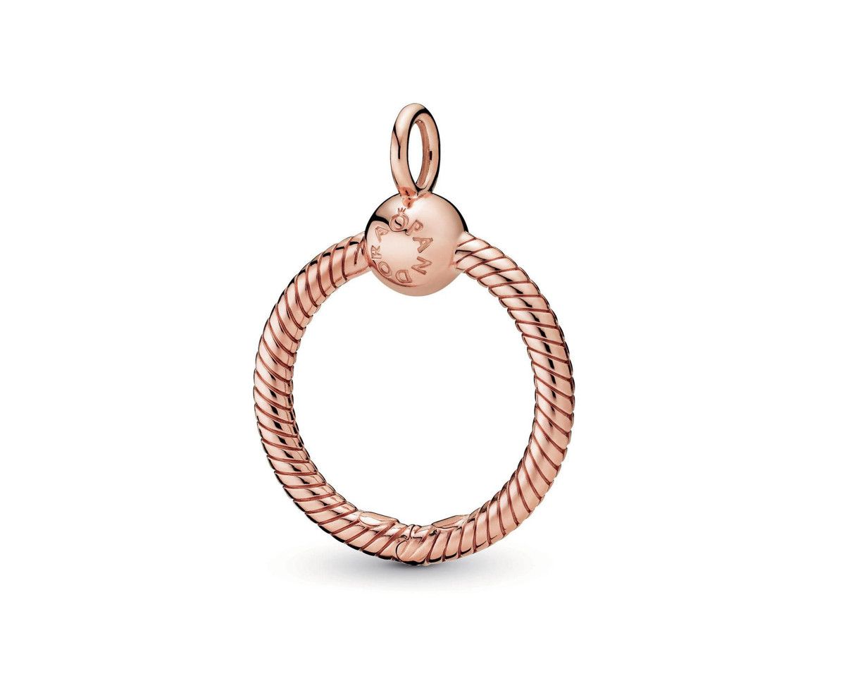 ​PANDORA™ Pandora Moments Small Charm Holder Pendant Rose Gold
