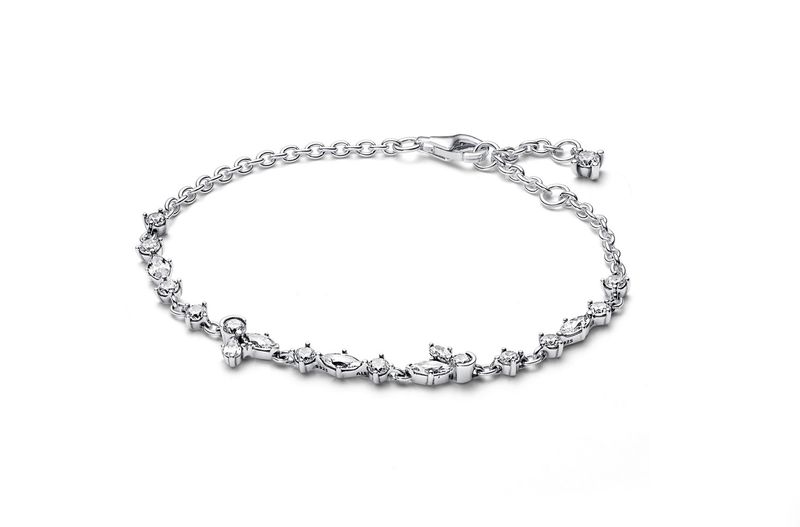 PANDORA™ Herbarium Cluster Chain Sterling Silver Bracelet