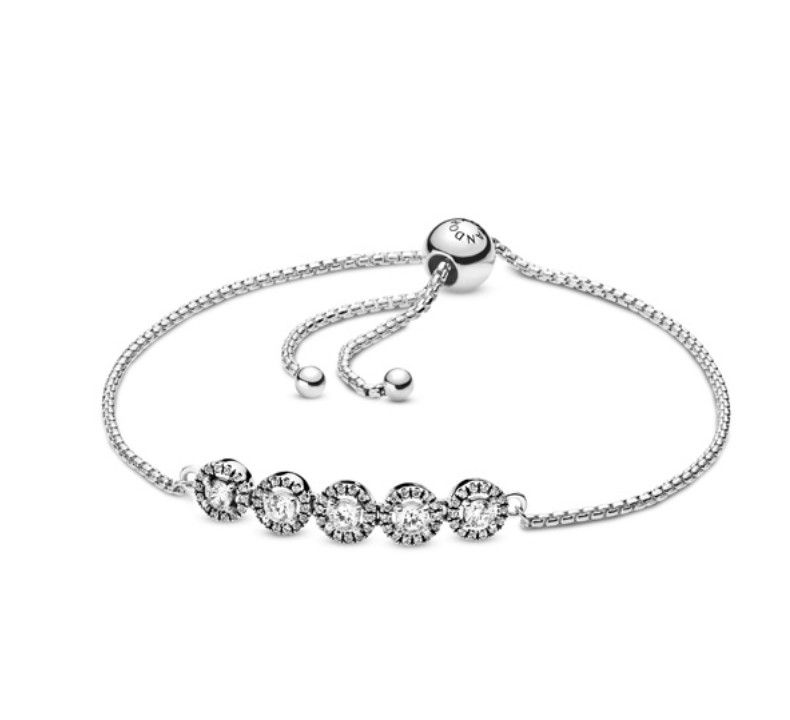 PANDORA™ Round Sparkle Sliding Bracelet 2