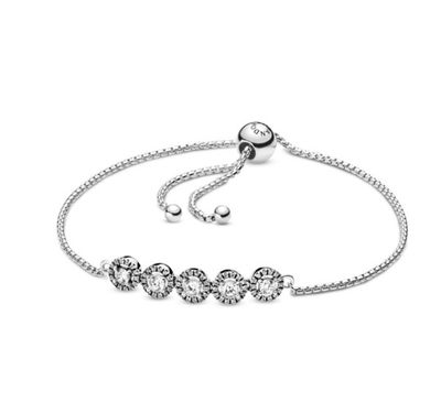 PANDORA™ Round Sparkle Sliding Bracelet 2