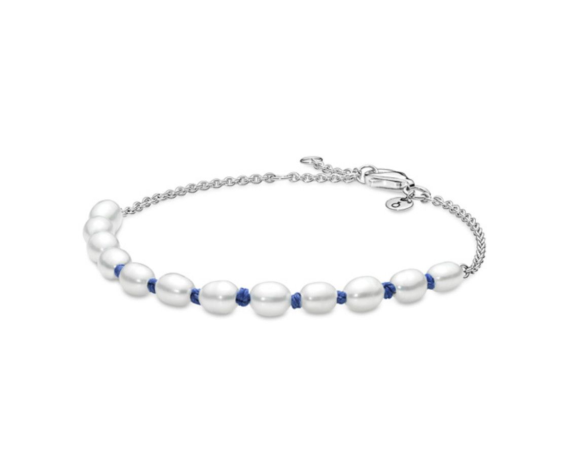 PANDORA™ White Freshwater Pearl Bracelet 16