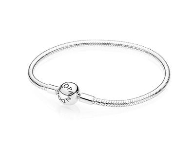 PANDORA™ Smooth Silver Round Clasp Bracelet Sterling Silver