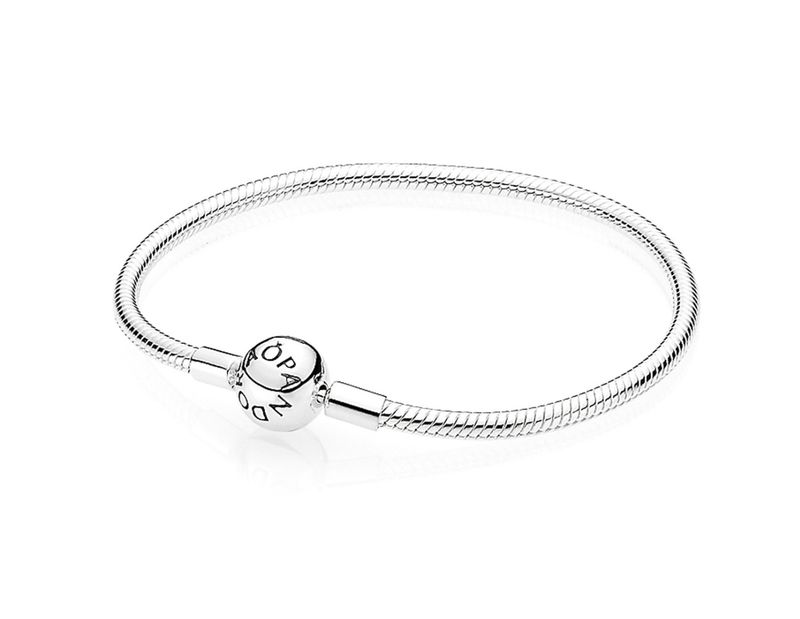 PANDORA™ Smooth Silver Round Clasp Bracelet Sterling Silver