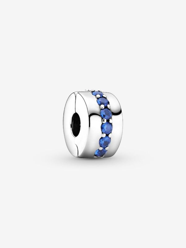 PANDORA™ Blue Sparkle Clip Charm