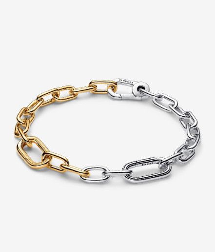 PANDORA™ Link Chain Bracelet Sterling Silver 14k Gold Plating