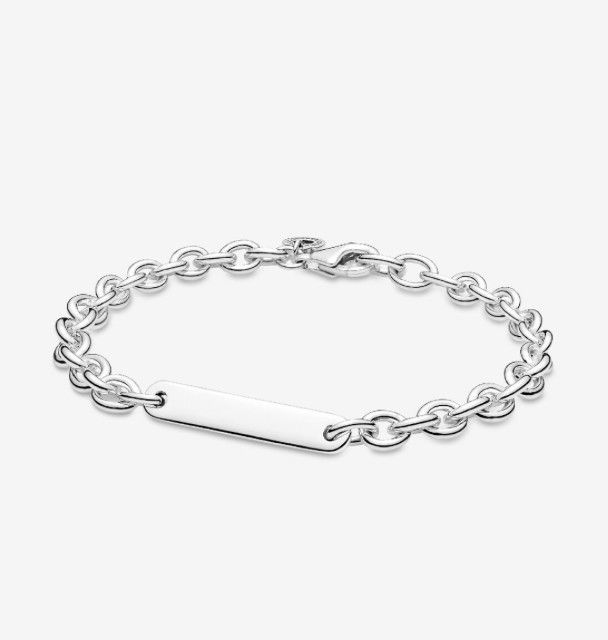 PANDORA™ Sterling Silver Link Bracelet with Engravable