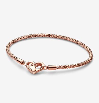 PANDORA™ Studded 14K Rose Gold Plated Bracelet