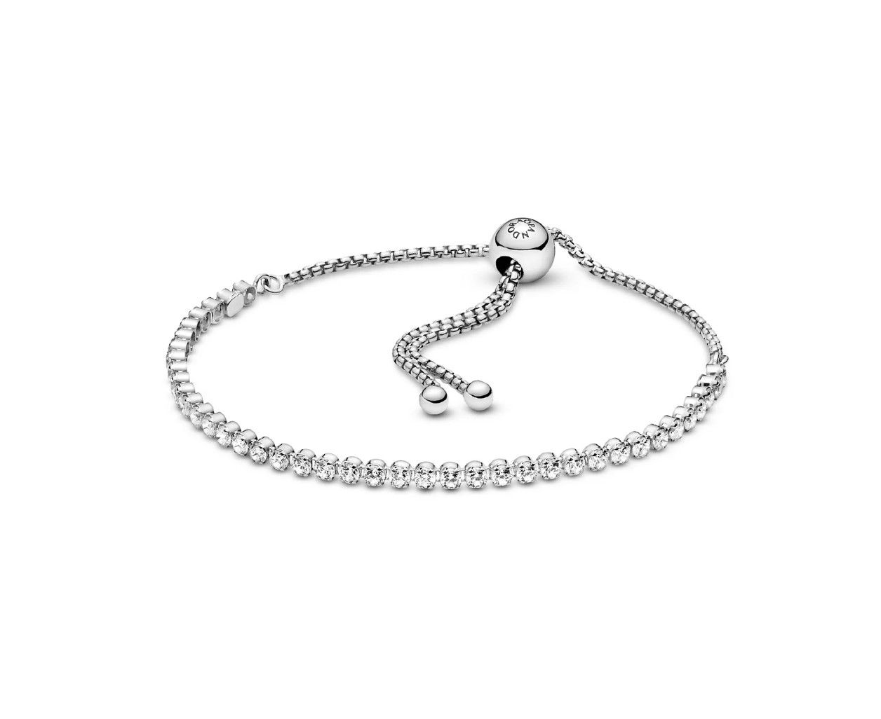 PANDORA™ Sparkling Strand Bracelet, Size: 1