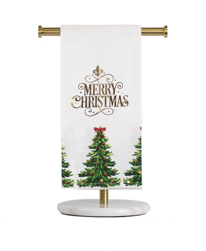 Noelle Merry Christmas Hand Towel