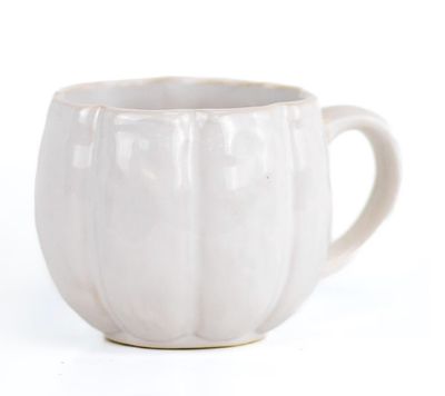Oliver Pumpkin Mug Antique White