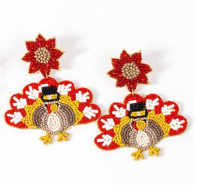 Turkey Beaded Earrings