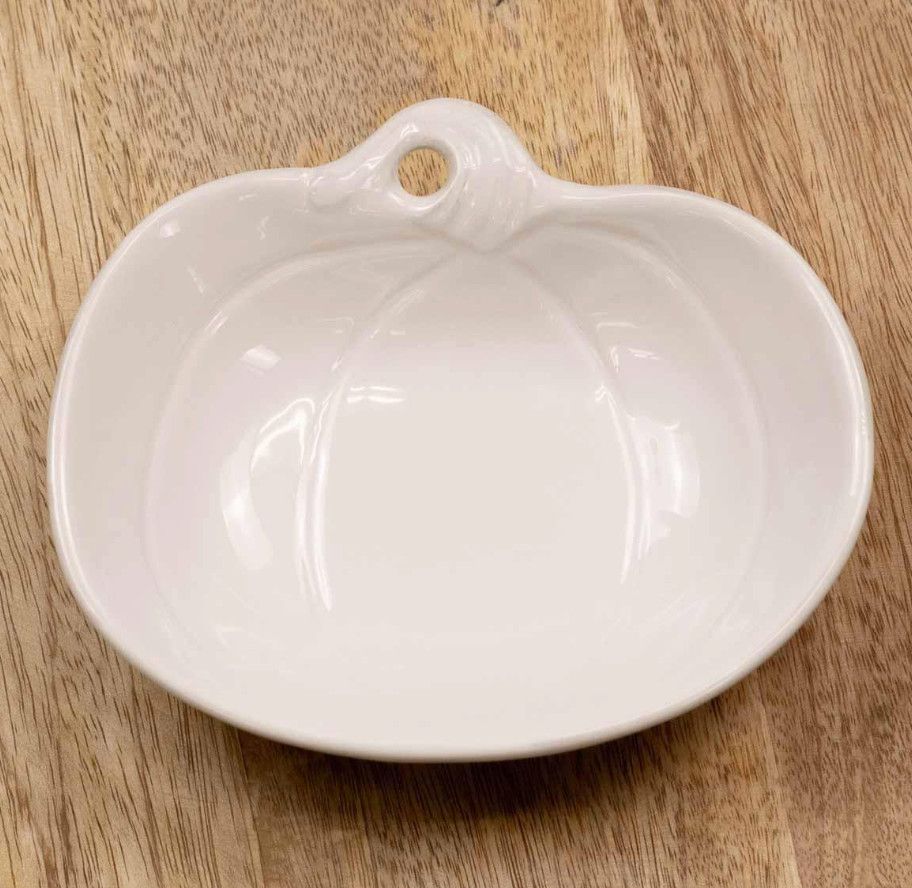 Pumpkin Shaped Tidbit Dish