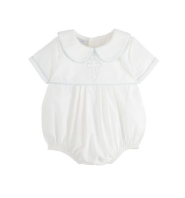 Blue Cross Poplin Bubble