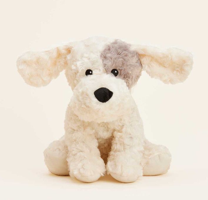 Warmies | Household Friends, Color: Patch Curly Dog
