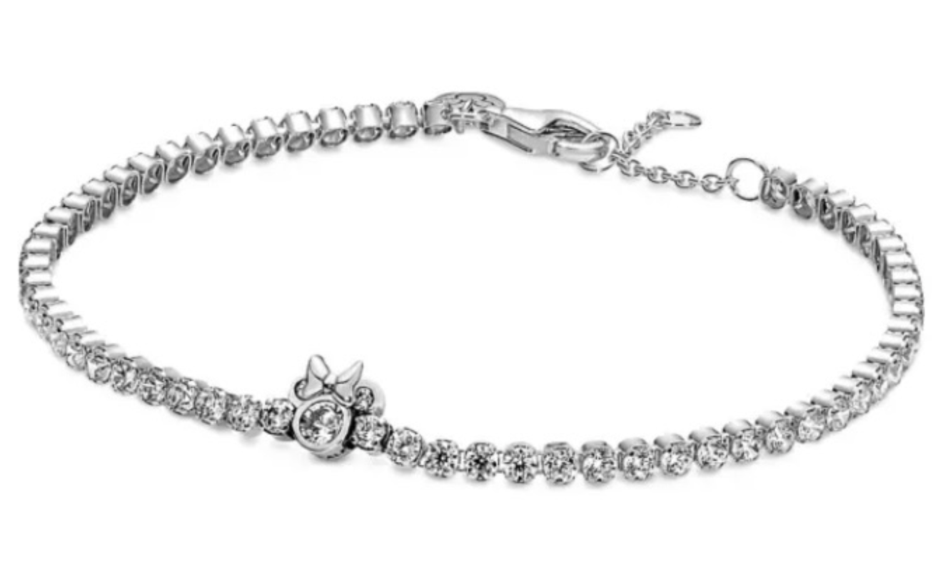 PANDORA™ Disney Minnie Mouse Sterling Silver Tennis Bracelet