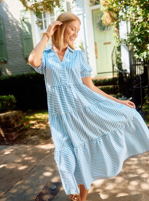 All Lined Up Dress, Size: XS