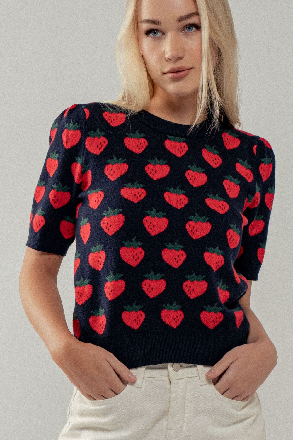 The Berry Cute Top, Size: S/M