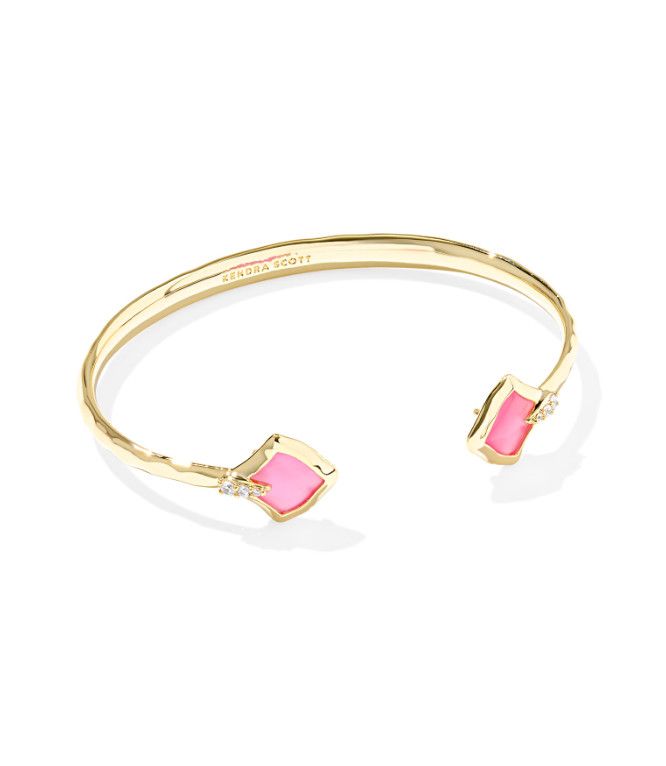 The Joelle Cuff Bracelet Gold Azalea Illusion