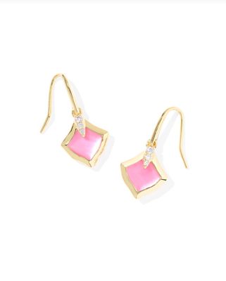 The Joelle Small Drop Earring Gold Azalea Illusion