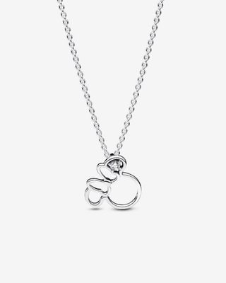 PANDORA™ Disney Minnie Mouse Silhouette Collier Necklace Sterling Silver
