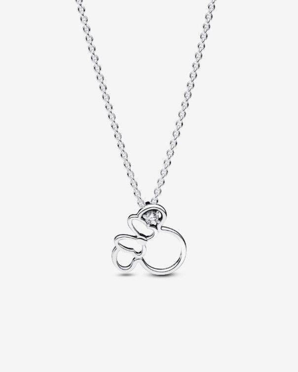 PANDORA™ Disney Minnie Mouse Silhouette Collier Necklace Sterling Silver