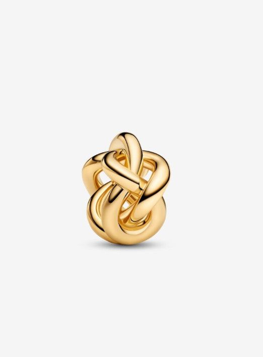 PANDORA™ 14K Gold Plated Infinity Knot Charm