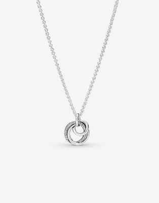 PANDORA™ Family Always Encircled Pendant Necklace Sterling Silver
