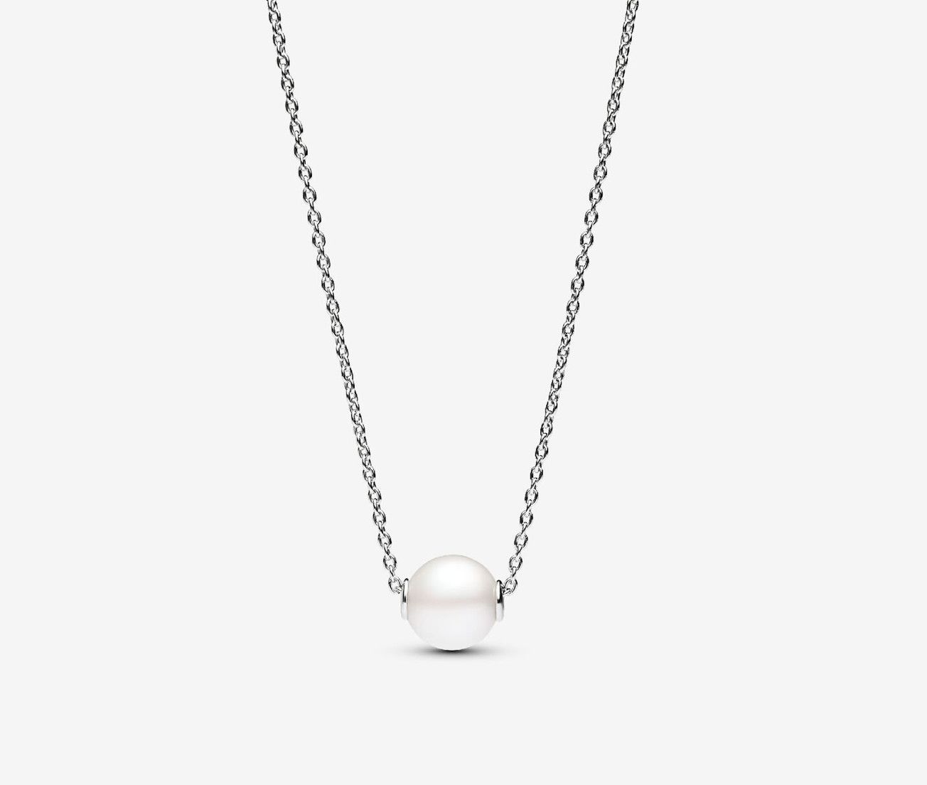 PANDORA™ Treated Freshwater Cultured Pearl Collier Necklace Sterling Silver