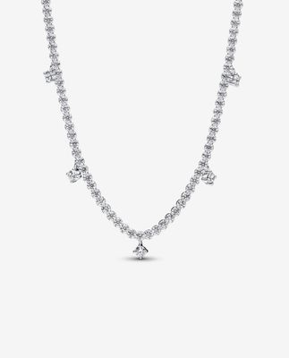 PANDORA™ Sparkling Drop Sterling Silver Collier Necklace