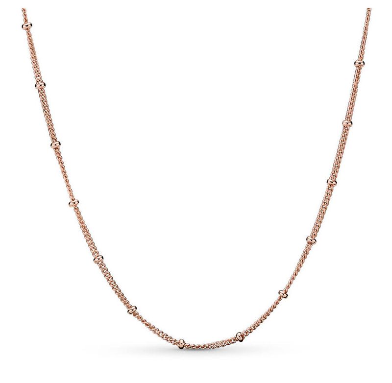 PANDORA™ Rose Gold Beaded Necklace