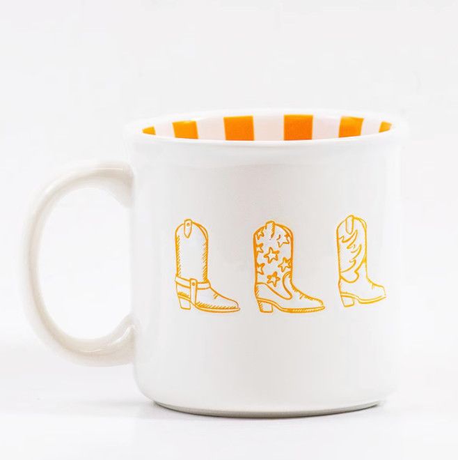 Cowgirl Checkerboard Coffee Mug