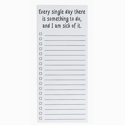 Every Single Day List Pad