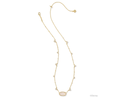 Disney x Kendra Scott Mickey Mouse Elisa Necklace in Iridescent Drusy