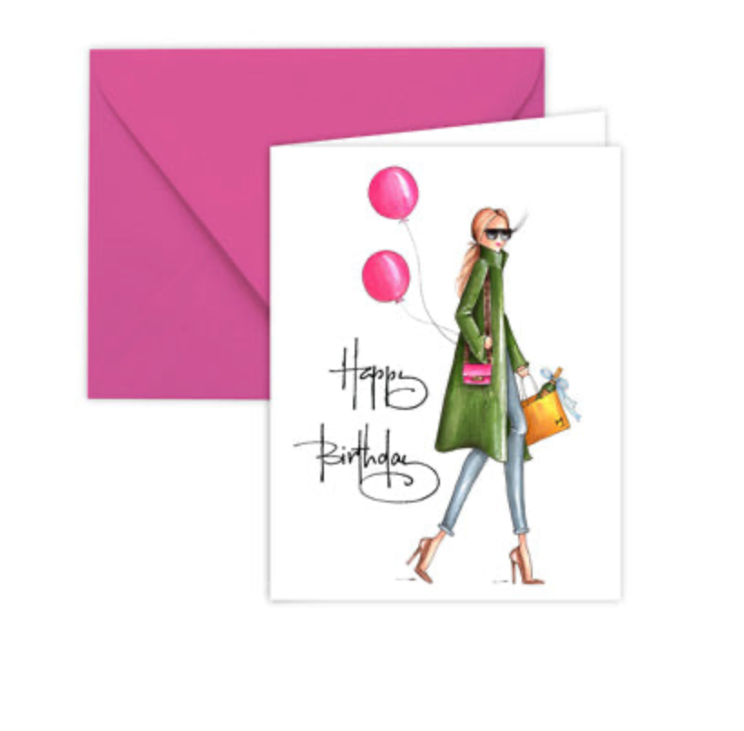 &quot;Fen&quot; Brittany Fuson™ Greeting Card