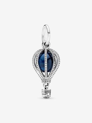 PANDORA™ Blue Crystal Hot Air Balloon Dangle Charm
