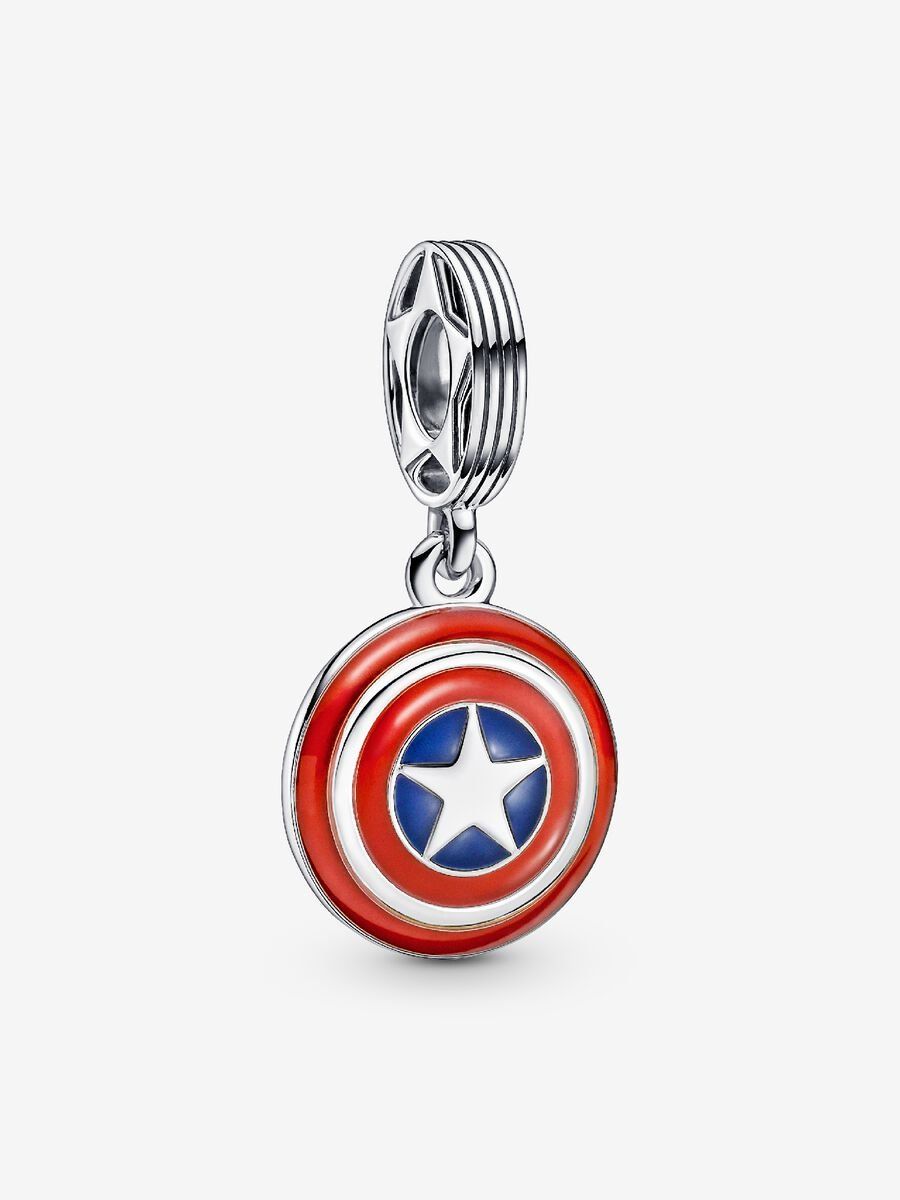 PANDORA™ Marvel The Avengers Captain America Shield Dangle Charm