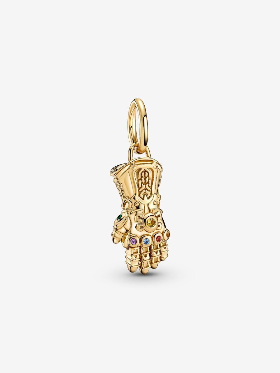 PANDORA™ Marvel Infinity Gauntlet 14K Gold Plated Dangle Charm