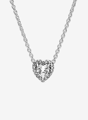 PANDORA™ Elevated Heart Necklace Sterling Silver