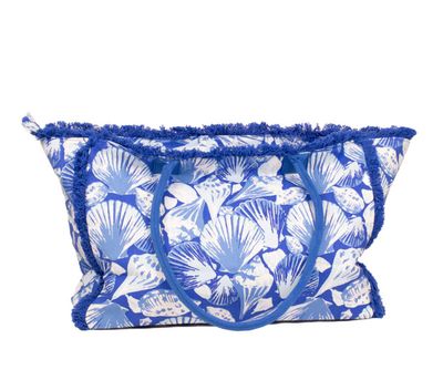 The Sapphire Palace and Sky Sanibel Fringe Tote