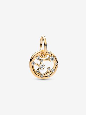 PANDORA™ Sagittarius Zodiac 14K Gold Plated Dangle Charm