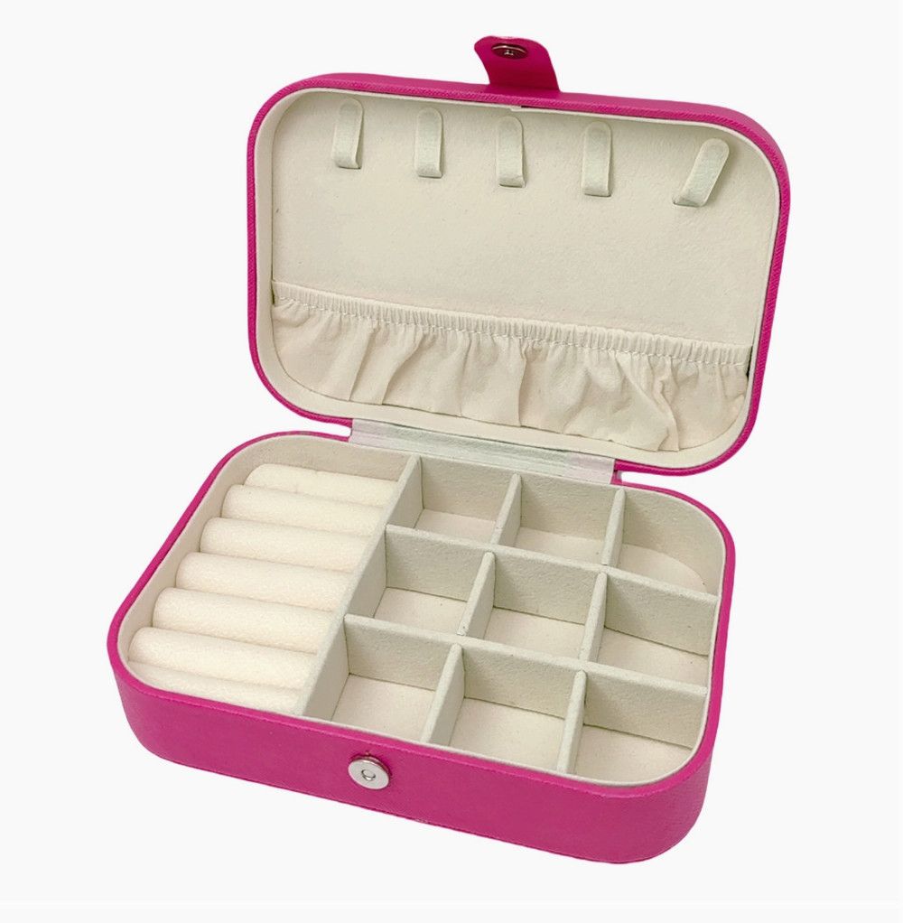 Travel Jewelry Box, Color: Fuchsia