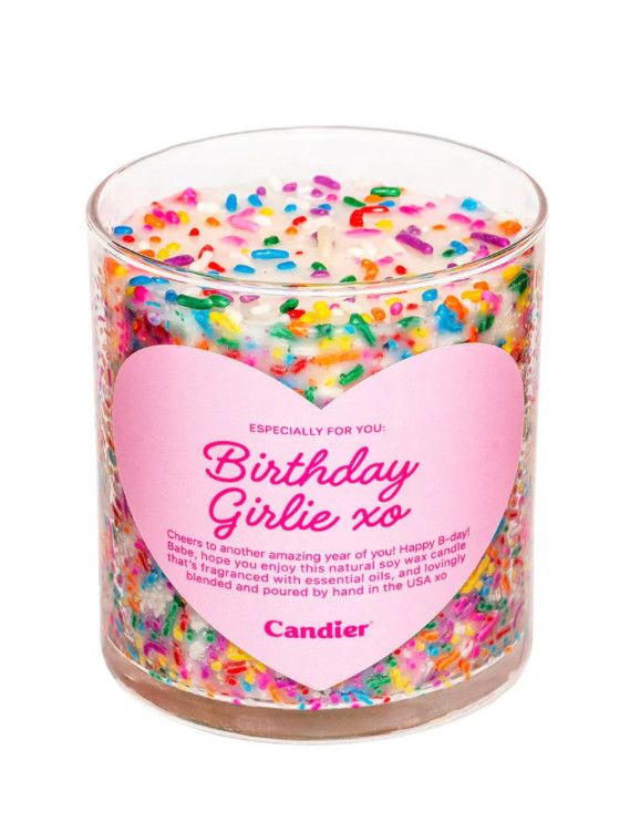 Birthday Girlie Sweet Vanilla Jar Candle