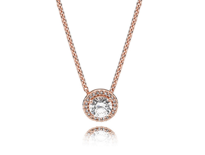 PANDORA™  Rose Gold Classic Elegance Necklace
