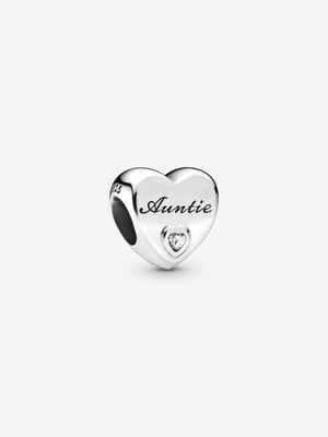 PANDORA™ Auntie Love Heart Charm